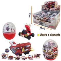 Blocos de montar bombeiro fire fighter 6 em 1 com 44 pecas na capsula tleg - SPIDER Blocos de montar bombeiro fire fighter 6 em 1 com 44 pecas na capsula tleg - SPIDER