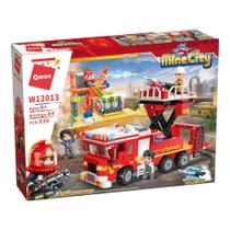 Blocos De Montar Bombeiros Ao Resgate Na Estação 539 Peças - Qman