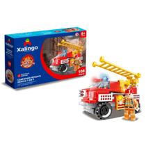 Blocos de Montar Bombeiros Caminhão Resgate Rápido 2 em 1 5816.5 - Xalingo