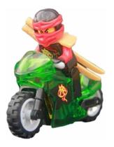 Blocos De Montar Boneco Moto Fantasma Kai Ninja Go Ninjago - Mega Block Toys