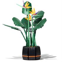 Blocos de Montar Botânica Ave do Paraíso 1173 peças - Castela