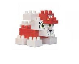 Blocos de Montar Brigada Baby Dog com 16 Peças