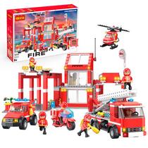 Blocos de Montar Brigada de Incêncio 827 pçs 3616 - COGO Dorémi Blocos de Montar Brigada de Incêncio 827 pçs 3616 - COGO Dorémi