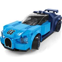 Blocos de Montar Brinquedo de Encaixe Carro Venon 3 e Potenza Com 139 Pecas Polibrinq 6 Anos