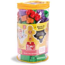 Blocos de montar brinquedo infantil grande gigante 77 peças Blocos de montar brinquedo infantil grande gigante 77 peças