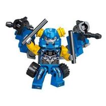 Blocos De Montar Brinquedo Play Box Autobot Blue Azul Wellkids Infantil Para Crianças