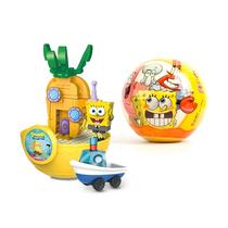 Blocos De Montar Brinquedos Bob Esponja, Tentáculos De Squidward, Patrick Estrela, Eugene H Krabs