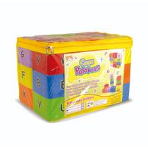 Blocos De Montar Caça Palavras 18 Peças Kleper