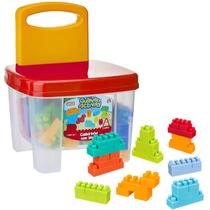 Blocos De Montar Cadeirinha Brinquedo 40 Peças Coloridas Gulliver cód. 5022