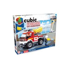 Blocos de Montar Caminhão de Bombeiro 192 Peças Multikids - BR2306