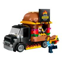 Blocos de Montar - Caminhão de Hambúrgueres - 194 peças - LEGO City