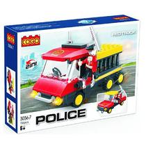 Blocos de Montar Caminhão Vermelho 116 pçs 3036-7 - COGO Dorémi