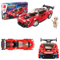 Blocos de Montar Carrinho Carro Senna Mine City 198 pçs