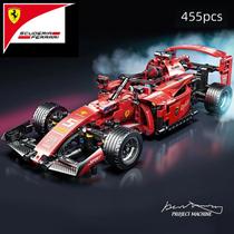 Blocos de Montar Carrinho de Fórmula 1 Ferrari 455 Peças