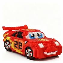 Blocos de Montar Carro de Corrida + 800 Peças Brinquedo Criativo e Educativo