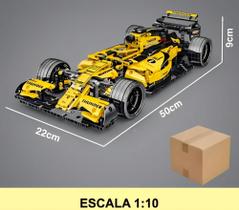 Blocos de montar carro de fórmula 1 technolmodel 1200 peças marca mork