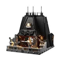 Blocos De Montar Casa Addams Quarta-feira 2419 Peças Modelo Vila Sombria Decoração De Mesa