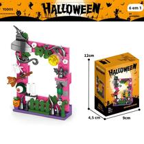 Blocos De Montar Casa De Abóbora De Halloween MOC Brinquedos Para Crianças Presente Criativo Modelo