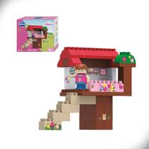 Blocos de Montar Casa na Árvore Fantasy Land 75 Peças Blocz