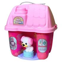 Blocos de Montar Casinha Pet Home Baby Land - Rosa - Cardoso Toys Blocos de Montar Casinha Pet Home Baby Land - Rosa - Cardoso Toys