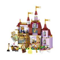 Blocos De Montar Castelo Encantado Da Princesa Belle Para Meninas, Lembrancinhas De Aniversário