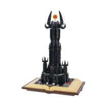 Blocos De Montar Castelo Mágico Para Meninos 969PCS Olho De Sauron Iluminação LED Brinquedo De