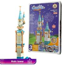 Blocos de Montar Castelos Princesas COLECIONAVEL