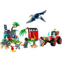 Blocos de Montar - Centro de Resgate de Dinossauros - 139 peças - LEGO Jurassic World
