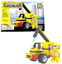 Blocos de Montar Cidade em Obras Guincho 67 peças