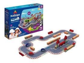 Blocos De Montar Circuito Corrida Carrinho Madeira Engenheir Blocos De Montar Circuito Corrida Carrinho Madeira Engenheir