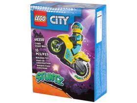 Blocos de Montar - City - Moto Acrobatica Cibernetica - 60358 LEGO DO BRASIL
