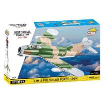 Blocos de Montar COBI Cold War Lim-5 Polish Air Force 575 Pcs 5824 Blocos de Montar COBI Cold War Lim-5 Polish Air Force 575 Pcs 5824