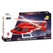 Blocos de Montar COBI Cyvil Aircraft Bell 429 Air Ambulance 248 Pcs 26629 Blocos de Montar COBI Cyvil Aircraft Bell 429 Air Ambulance 248 Pcs 26629