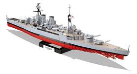 Blocos De Montar Cobi Navio Hms Hood Cruzador De Batalhas Cobi Carrera - COBI4830