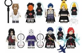 Blocos De Montar Coleção Naruto Com 46 Bonecos - Mega Block Toys