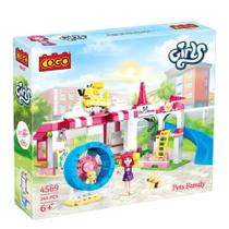Blocos de Montar Coleção Pets Family 244 pçs 4569 - COGO Dorémi Blocos de Montar Coleção Pets Family 244 pçs 4569 - COGO Dorémi