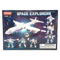 Blocos de Montar Coleção Space Explorers 3in1 171 pçs 2122-2 - COGO Dorémi