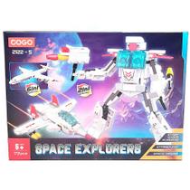 Blocos de Montar Coleção Space Explorers 3in1 172 pçs 2122-5 - COGO Dorémi