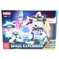 Blocos de Montar Coleção Space Explorers 3in1 179 pçs 2122-3 - COGO Dorémi