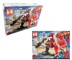 Blocos de Montar Colecionável Adulto Criança Homem Aranha 100 peças Blocos de Montar Colecionável Adulto Criança Homem Aranha 100 peças