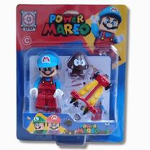 Blocos de montar Colecionável Power MAREO com 1 Boneco e Acessórios - Explore o Mundo e Desafie-se - Azul Blocos de montar Colecionável Power MAREO com 1 Boneco e Acessórios - Explore o Mundo e Desafie-se - Azul