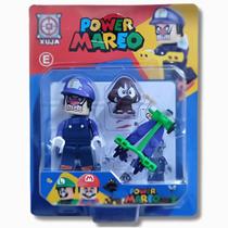 Blocos de montar Colecionável Power MAREO com 1 Boneco e Acessórios - Explore o Mundo e Desafie-se -