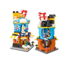 Blocos de Montar Com 281 Peças Loja de Departamentos Coleção City Corner Keppley - Keeppley Blocos de Montar Com 281 Peças Loja de Departamentos Coleção City Corner Keppley - Keeppley