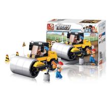 Blocos de Montar Construção Rolo Compressor - Multilaser - BR828 - Lego