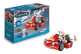 Blocos de Montar Corrida de Kart Fricção na Rodas 89 Peças Blocos de Montar Corrida de Kart Fricção na Rodas 89 Peças