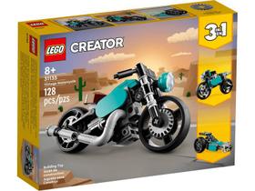 Blocos de Montar - Creator 3 em 1 - Motocicleta Vintage - 31135 LEGO DO BRASIL