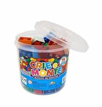 Blocos de Montar Crie e Monte Balde 75 Peças - Mini Toys Blocos de Montar Crie e Monte Balde 75 Peças - Mini Toys