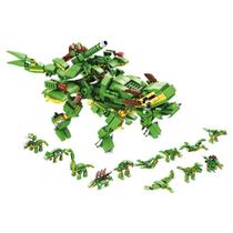 Blocos De Montar Cubic 25 Em 1 Dinossauro 577 pçs Multikids Blocos De Montar Cubic 25 Em 1 Dinossauro 577 pçs Multikids