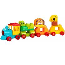 Blocos de Montar Cubic Jr Trem Zoo 50 pçs BR2250 - Multikids