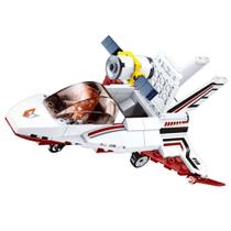 Blocos de Montar Cubic Veículo Interplanetário Saturno - 115 Peças - Multikids